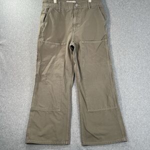 Pacsun Extreme Baggy Carpenter Pants Mens 32x30 khaki Skater Hip Hop Grunge